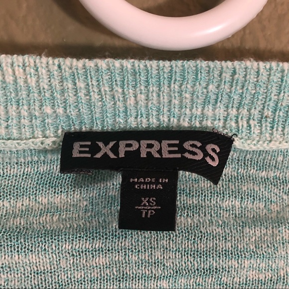 Express 3/4 sleeve slub sweater XS - Picture 2 of 2